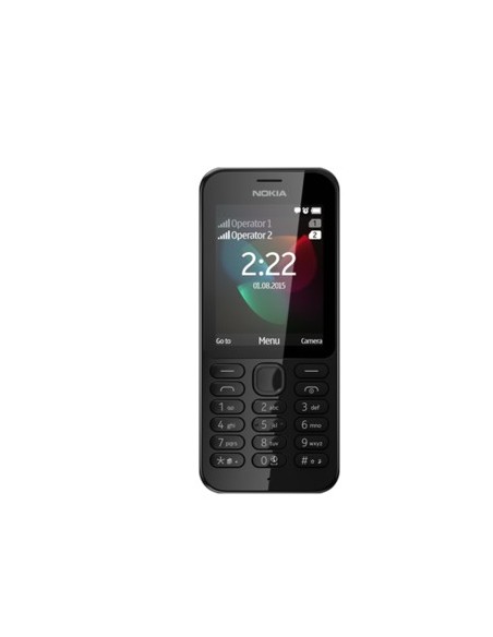 Microsoft 222 Dual SIM 6,1 cm (2.4") 79 g Nero