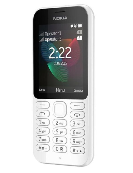 Microsoft 222 Dual SIM 6,1 cm (2.4") 79 g Bianco