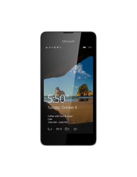 Microsoft Lumia 550 11,9 cm (4.7") SIM singola Windows 10 4G Micro-USB B 1 GB 8 GB 2100 mAh Bianco