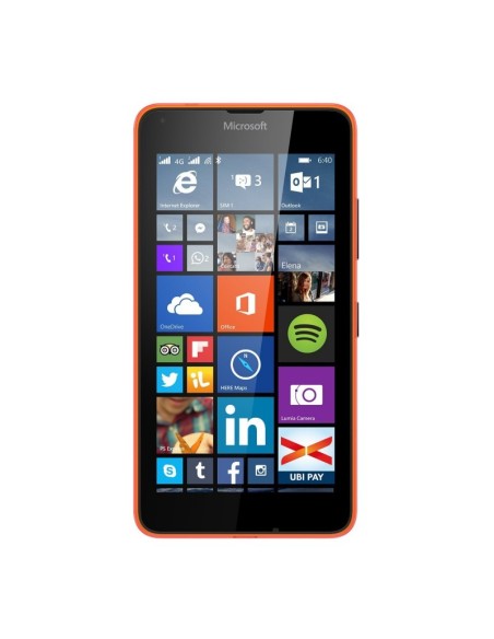 Microsoft Lumia 640 Dual SIM 12,7 cm (5") Doppia SIM Windows Phone 8.1 3G Micro-USB B 1 GB 8 GB 2500 mAh Arancione
