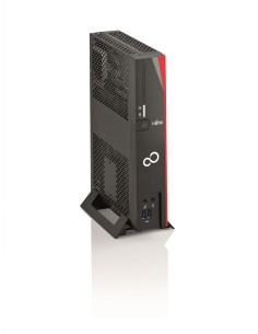 Fujitsu ESPRIMO A525-L DDR3-SDRAM GX-217GA Desktop AMD G 4 GB 500 GB HDD Windows 7 Professional PC Nero, Rosso