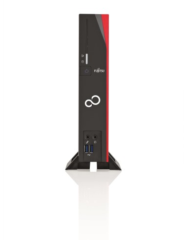 Fujitsu ESPRIMO A525-L DDR3-SDRAM GX-217GA Desktop AMD G 4 GB 500 GB HDD Windows 7 Professional PC Nero, Rosso