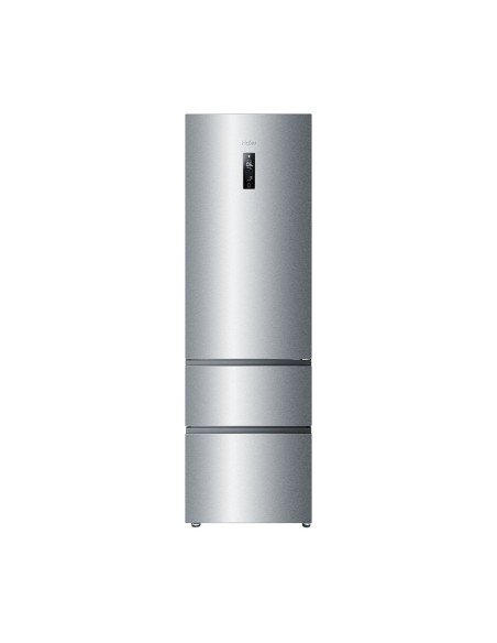 Haier A2FE737CXJ frigorifero con congelatore Libera installazione 369 L Acciaio inossidabile