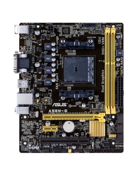 ASUS A58M-E AMD A58 FCH (Bolton D2) Socket FM2+ micro ATX