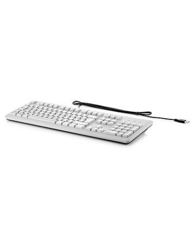 HP USB Grey Keyboard tastiera Grigio