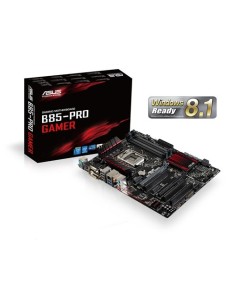 ASUS B85-PRO GAMER Intel® B85 LGA 1150 (Presa H3) ATX