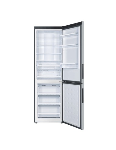 Haier C2FE 636 CFJ frigorifero con congelatore Libera installazione 352 L Acciaio inossidabile