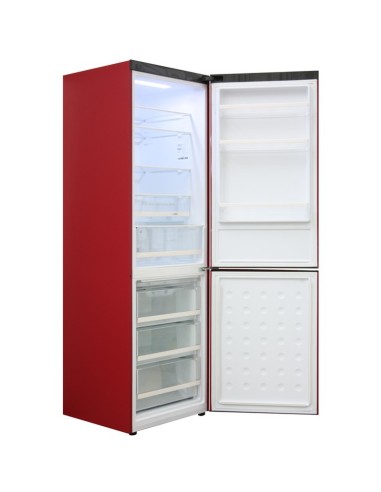 Haier C2FE636CRJ frigorifero con congelatore Libera installazione 352 L Rosso