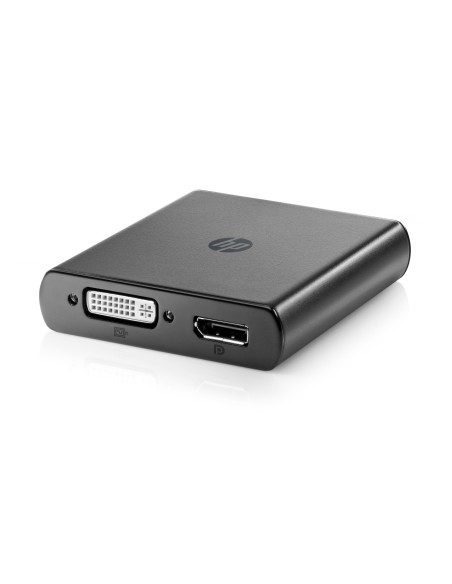 HP USB Dual Output Video Adapter adattatore grafico USB 2560 x 1600 Pixel Nero