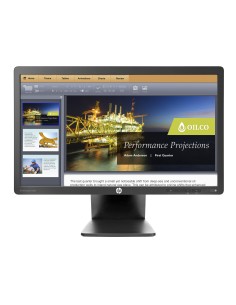 HP EliteDisplay E201 50,8 cm (20") 1600 x 900 Pixel HD Nero