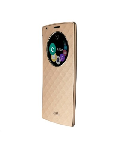LG CFV-100.AGEUGD custodia per cellulare Custodia a libro Oro