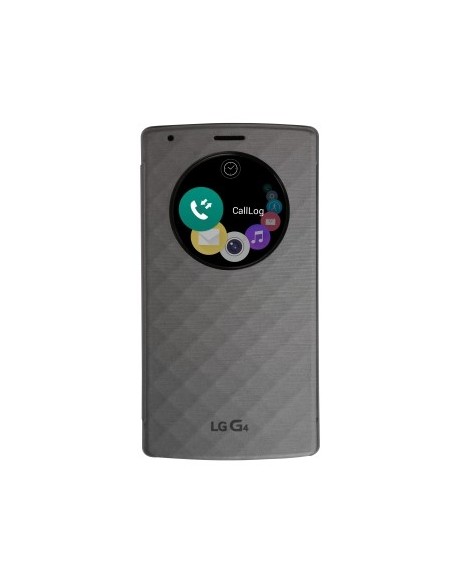 LG CFV-100.AGEUSV custodia per cellulare Custodia a libro Argento