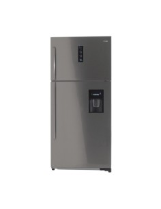 Haier D1FE 671 WX frigorifero con congelatore Libera installazione 500 L Acciaio inossidabile