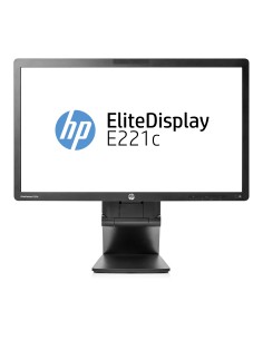 HP EliteDisplay E221c 54,6 cm (21.5") 1920 x 1080 Pixel Full HD LED Nero