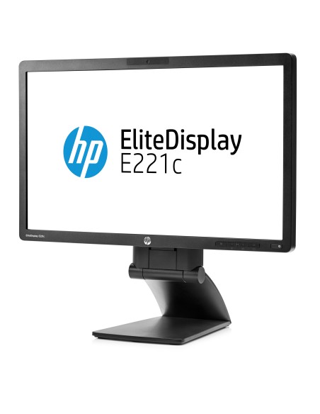 HP EliteDisplay E221c 54,6 cm (21.5") 1920 x 1080 Pixel Full HD LED Nero