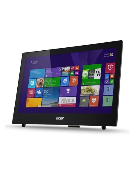 Acer Aspire Z1-601 Intel® Celeron® 47 cm (18.5") 1366 x 768 Pixel 4 GB DDR3-SDRAM 500 GB HDD PC All-in-one Windows 10 Home Nero