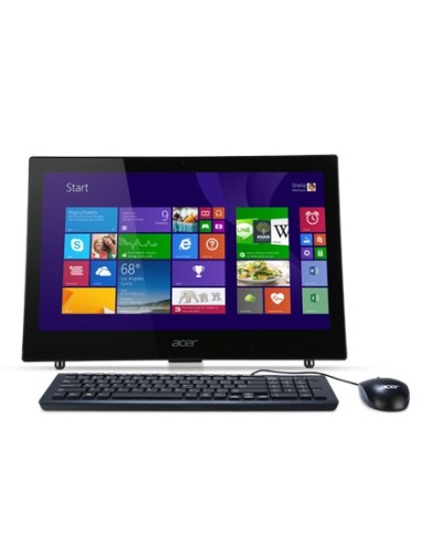 Acer Aspire Z1-601 Intel® Celeron® 47 cm (18.5") 1366 x 768 Pixel 4 GB DDR3-SDRAM 500 GB HDD PC All-in-one Windows 10 Home Nero