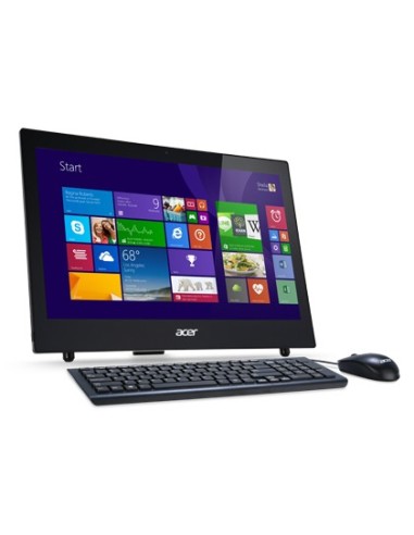 Acer Aspire Z1-601 Intel® Celeron® 47 cm (18.5") 1366 x 768 Pixel 4 GB DDR3-SDRAM 500 GB HDD PC All-in-one Windows 10 Home Nero