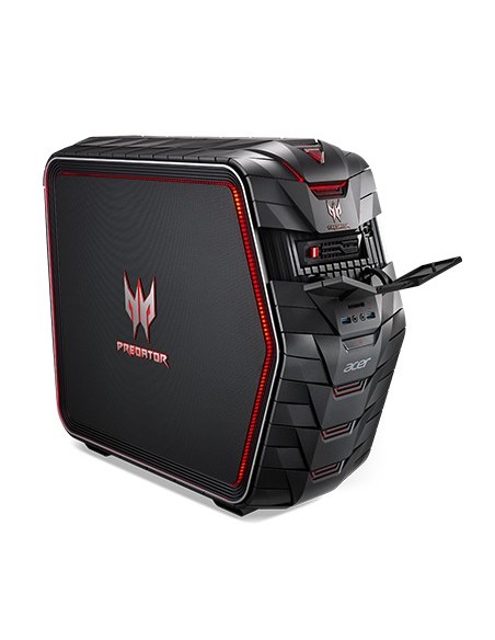 Acer Predator G6-710 DDR4-SDRAM i7-6700K Intel® Core™ i7 12 GB 2128 GB HDD+SSD Windows 10 Home PC Nero