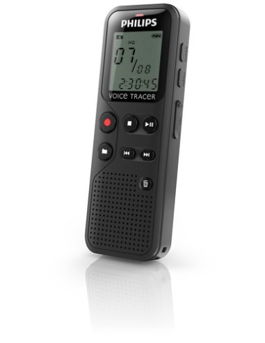 Philips DVT1100 dittafono Memoria interna Nero