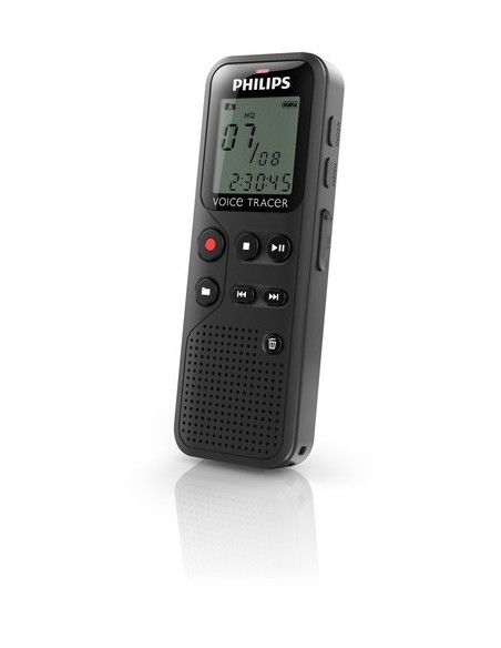 Philips DVT1100 dittafono Memoria interna Nero