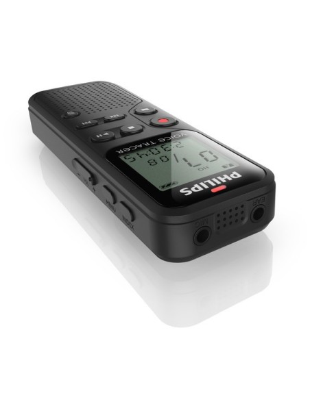 Philips DVT1100 dittafono Memoria interna Nero