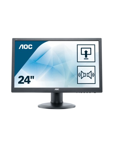 AOC 60 Series E2460PXDA LED display 61 cm (24") 1920 x 1200 Pixel Full HD Nero