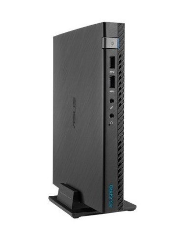 ASUS Essentio E510-B0964 DDR3L-SDRAM G3250T Intel® Pentium® G 4 GB 500 GB HDD Windows 10 Pro Mini PC Nero