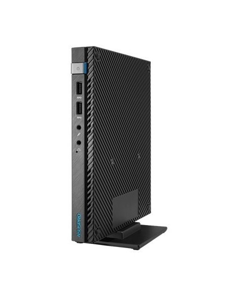 ASUS Essentio E510-B0964 DDR3L-SDRAM G3250T Intel® Pentium® G 4 GB 500 GB HDD Windows 10 Pro Mini PC Nero