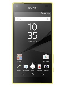 Sony Xperia Z5 Compact 11,7 cm (4.6") SIM singola Android 5.1 4G Micro-USB 2 GB 32 GB 2700 mAh Giallo