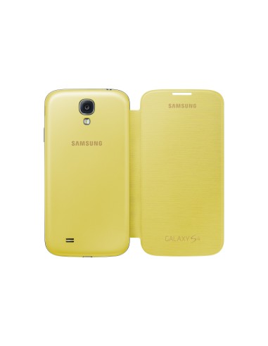 Samsung Flip Cover custodia per cellulare Custodia flip a libro Giallo