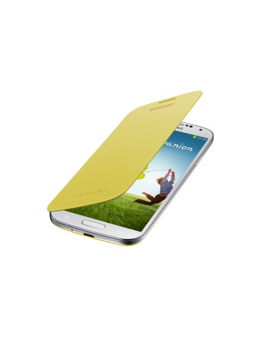 Samsung Flip Cover custodia per cellulare Custodia flip a libro Giallo