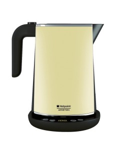 Hotpoint WK 24E AC0 bollitore elettrico 1,7 L 2400 W Nero, Crema