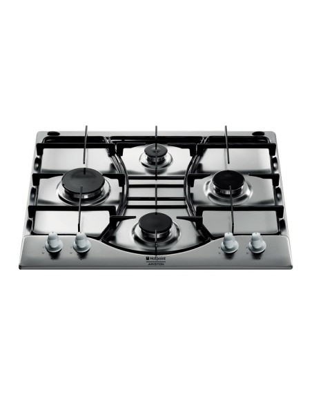Hotpoint EHP 640 (X) HA piano cottura Acciaio inossidabile Da incasso Gas 4 Fornello(i)