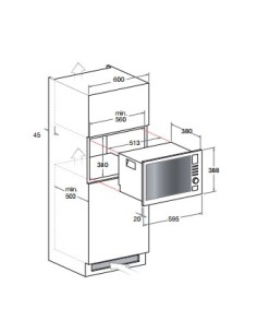 Hotpoint MWK 222.1 X HA forno a microonde Da incasso 25 L 900 W Acciaio inossidabile 2