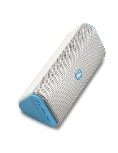 HP Roar Blue Wireless Speaker Bianco, Blu 15 W