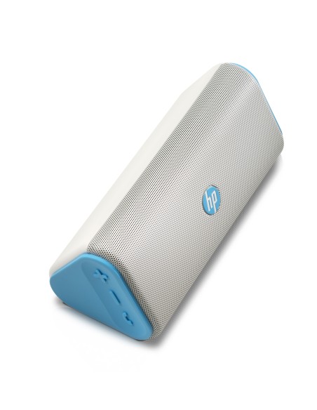 HP Roar Blue Wireless Speaker Bianco, Blu 15 W