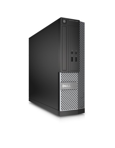 DELL OptiPlex 3020 DDR3-SDRAM i5-4590 SFF Intel® Core™ i5 8 GB 500 GB HDD Windows 7 Professional PC Nero, Argento