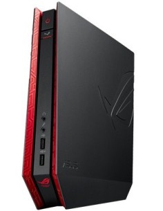 ASUS G GR6-R008R DDR3L-SDRAM i5-5200U mini PC Intel® Core™ i5 8 GB 500 GB HDD Windows 8.1 PC Nero, Rosso