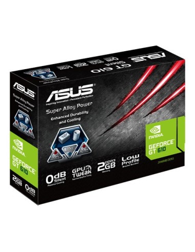 ASUS GT610-SL-2GD3-L scheda video NVIDIA GeForce GT 610 2 GB GDDR3