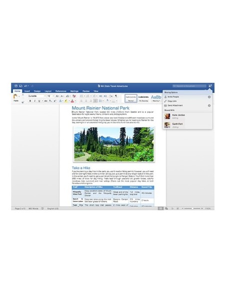 Microsoft Office Mac Home Student 2016 1 licenza e ITA