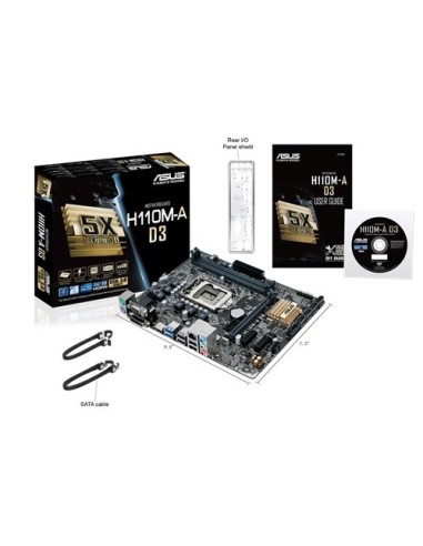 ASUS H110M-A D3 Intel® H110 LGA 1151 (Presa H4) micro ATX