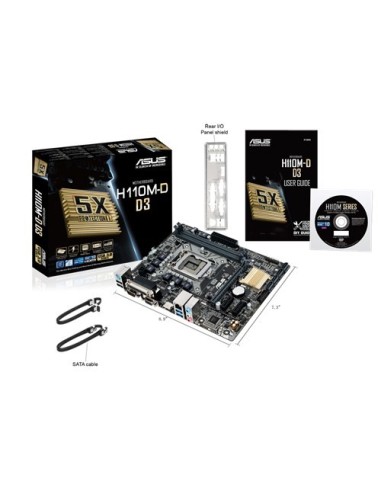ASUS H110M-D D3 Intel® H110 LGA 1151 (Presa H4) micro ATX