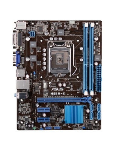 ASUS H61M-K Intel® H61 LGA 1155 (Socket H2) micro ATX