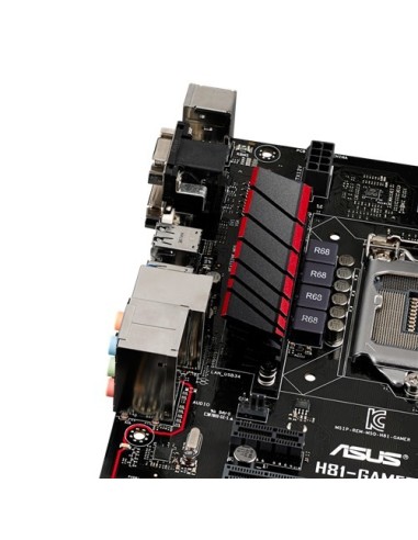 ASUS H81-GAMER Intel® H81 LGA 1150 (Presa H3) ATX