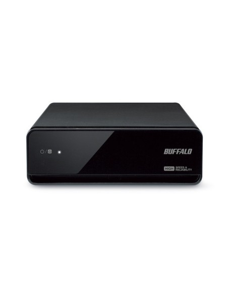 Buffalo Media Hard Drive USB3.0 1.0TB disco rigido esterno 1000 GB Nero