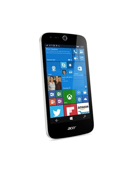 Acer Liquid M330 11,4 cm (4.5") Doppia SIM Windows 10 4G Micro-USB 8 GB Bianco