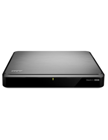 QNAP HS-210 server NAS e di archiviazione Collegamento ethernet LAN Nero