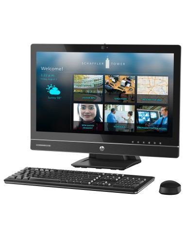 HP EliteOne 800 G1 Intel® Core™ i5 58,4 cm (23") 1920 x 1080 Pixel Touch screen 4 GB DDR3-SDRAM 500 GB HDD PC All-in-one