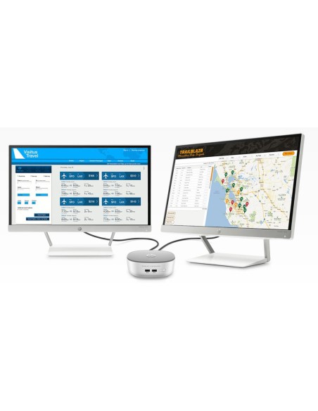 HP Pavilion 22xw 54,6 cm (21.5") 1920 x 1080 Pixel Full HD LED Argento, Bianco